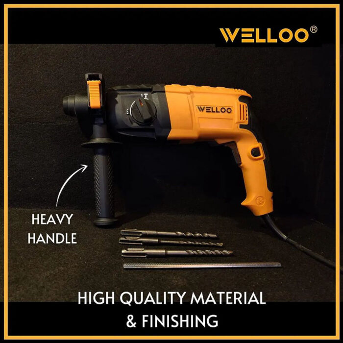 welloo hammer drill back