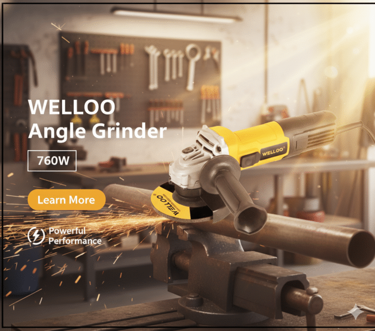Get to Know the WELLOO Angle Grinder-760W